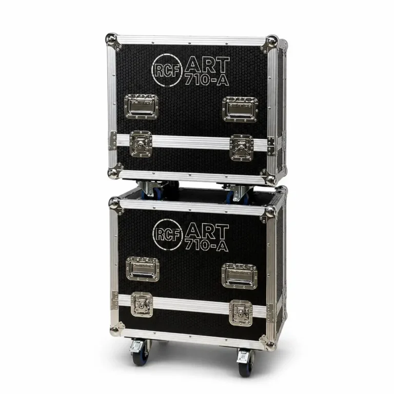 RCF ART 710 2’li Hard Case | Tekerlekli Profesyonel Taşıma Case