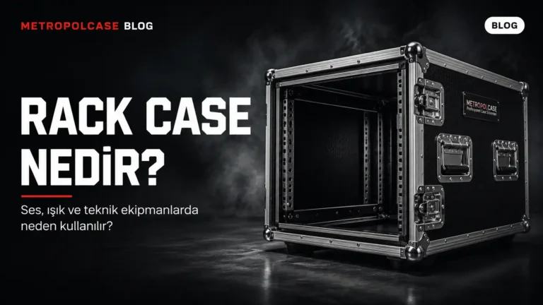 Rack Case Nedir? Ses, Işık ve Teknik Ekipmanlarda Neden Kullanılır?