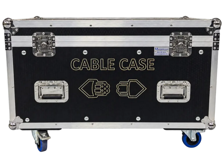 100x50x50 Kablo Hard Case – Bölmeli ve Tekerlekli